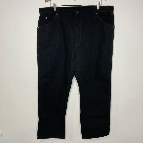 Dickies black carpenter work pants size 40 x 30 - Picture 1 of 8
